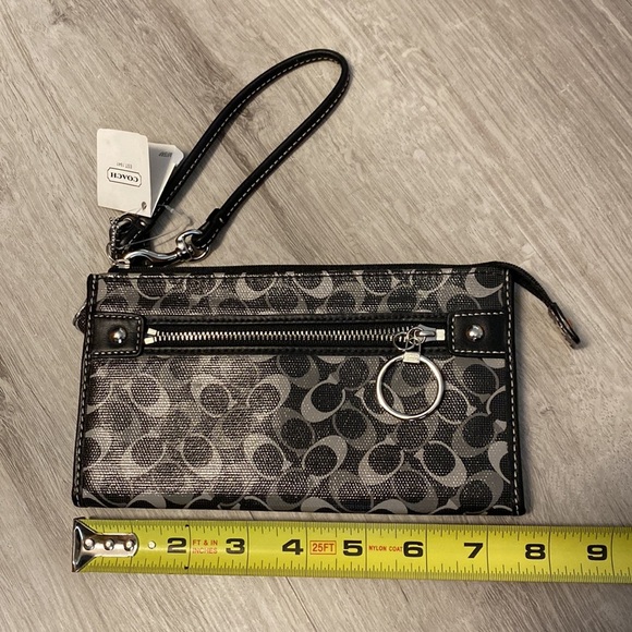 Coach Monogram Wristlet with Wallet Storage - Picture 13 of 14
